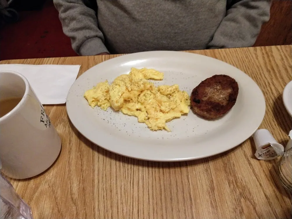 Scrambled Eggs and Sausage